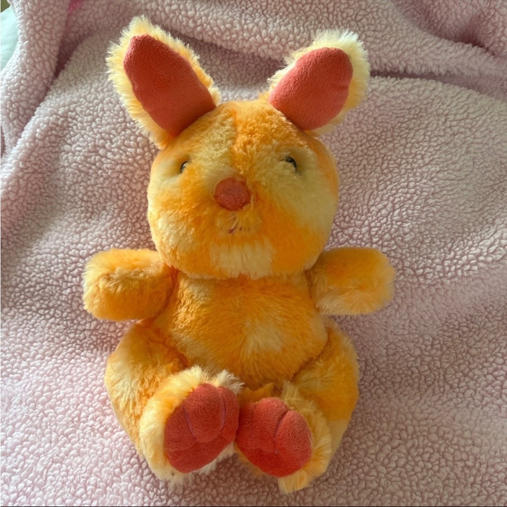 Plush Easter bunny decor